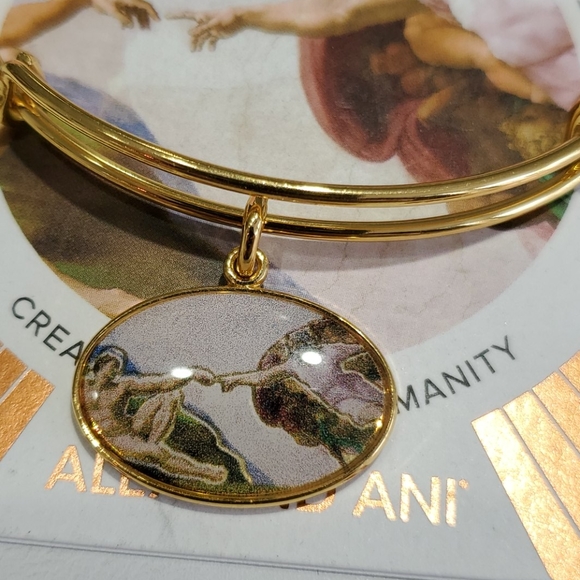 Alex and Ani Creation of Adam religious bracelet - Picture 2 of 6